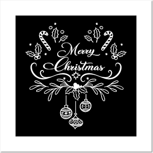 Merry Christmas T-Shirt Posters and Art